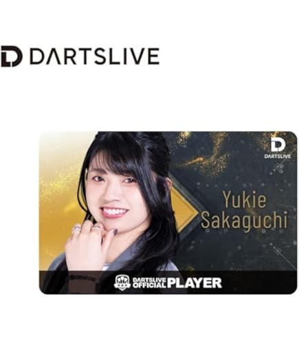 Amazon | ダーツライブカード DARTSLIVE PLAYER GOODS 第三弾 坂口優希